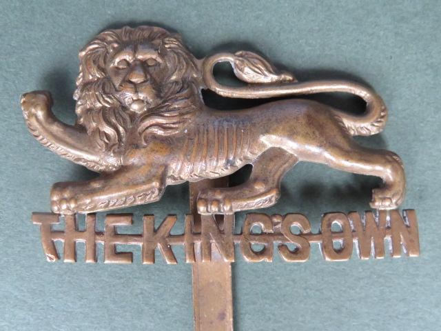 British Army The King's Own Royal Regiment (Lancaster) Cap Badge