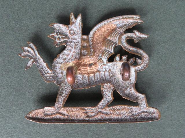 British Army The Buffs (Royal East Kent Regiment) Post 1896 Pattern Collar Badge