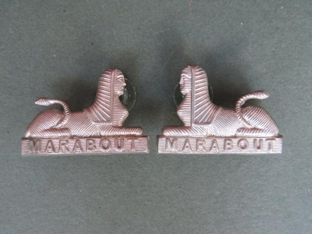 British Army The Dorset Regiment Collar Badges