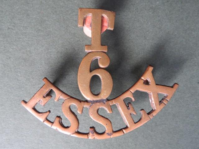 British Army 6th Territorial Battalion, The Essex Regiment Shoulder Title