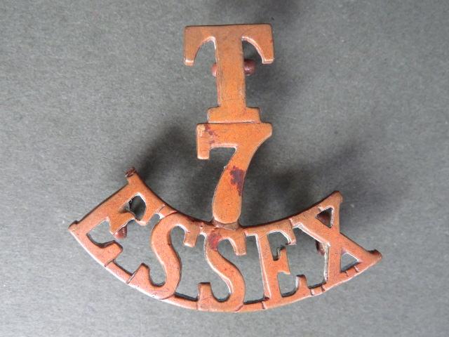 British Army 7th Territorial Battalion, The Essex Regiment Shoulder Title