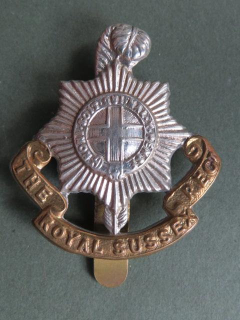 British Army The Royal Sussex Regiment Cap Badge