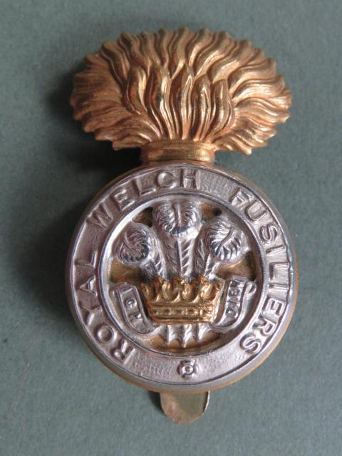 British Army The Royal Welch Fusiliers Cap Badge