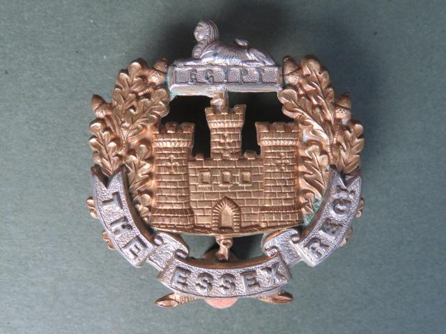 British Army Edwardian Period Essex Regiment Cap Badge