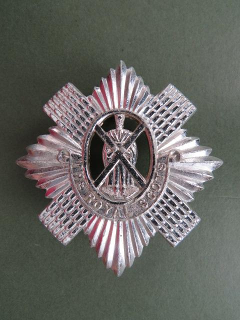 British Army The Royal Scots Glengarry Badge