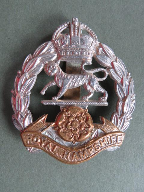 British Army Pre 1953 The Royal Hampshire Regiment Cap Badge