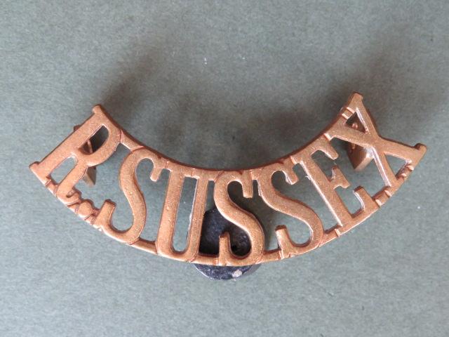 British Army Post 1920 The Royal Sussex Regiment Shoulder Title