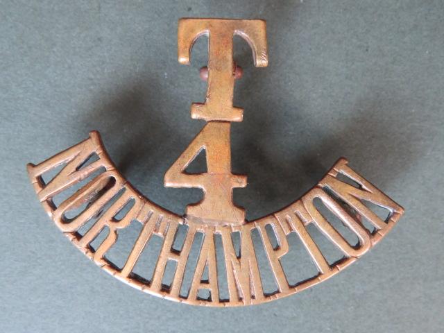 British Army 4th TF Battalion, The Northamptonshire Regiment Shoulder Title