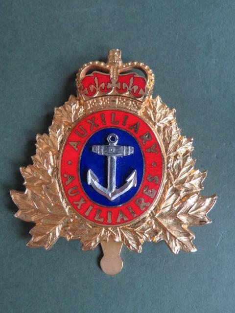 Canada Navy Auxiliary Forces Cap Badge