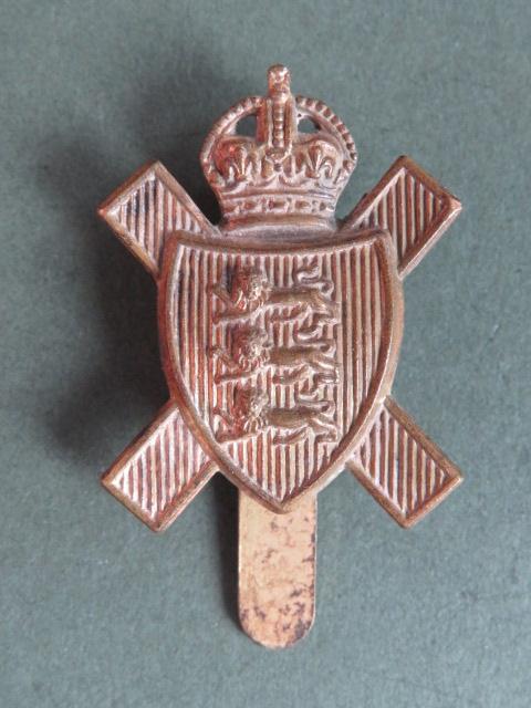 British Army 11th (Royal Militia Island of Jersey) Battalion, The Hampshire Regiment Cap Badge