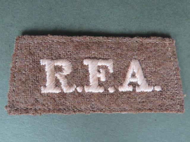 British Army WW1 Royal Field Artillery Shoulder Title