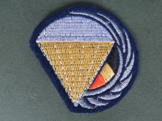 Belgium Pre-Militaire 10-19 Jumps Parachute Badge