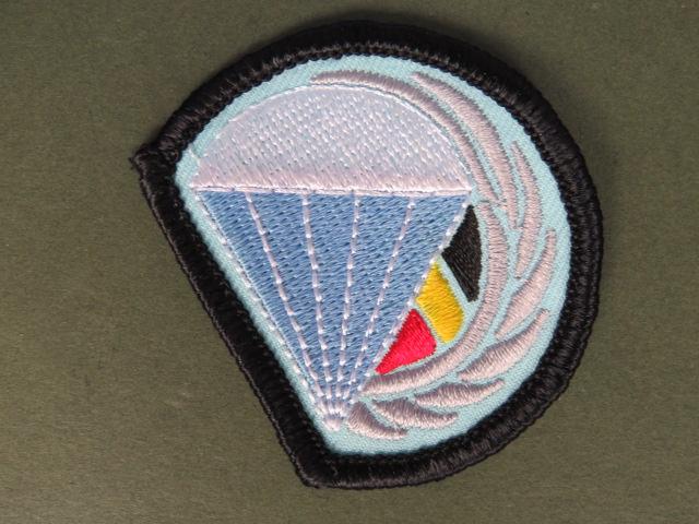 Belgium Pre-Militaire 5-9 Jumps Parachute Badge