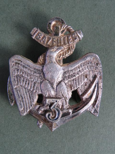 France 3° Régiment d’Infanterie de Marine Pocket Crest