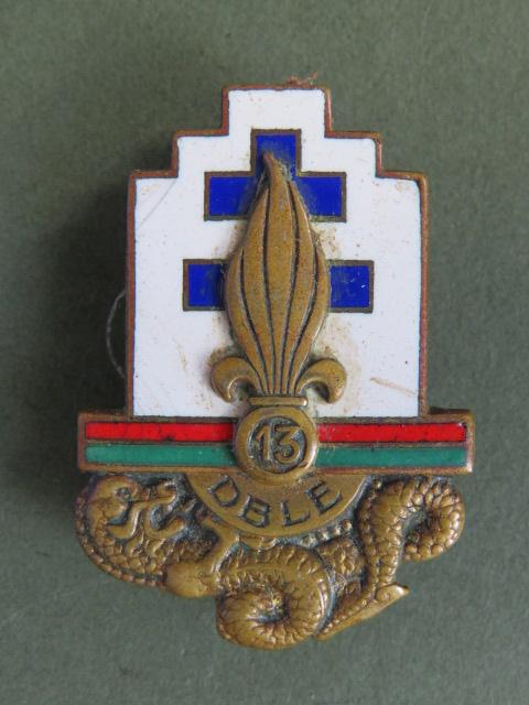 France Foreign Legion 13th Foreign Half Brigade (13. D.B.L.E.) Pocket Crest