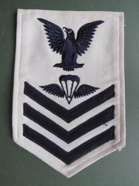 USA Navy 1st Class Petty Officer Parachute Rigger / Aircrew Survival Equipmentman Badge