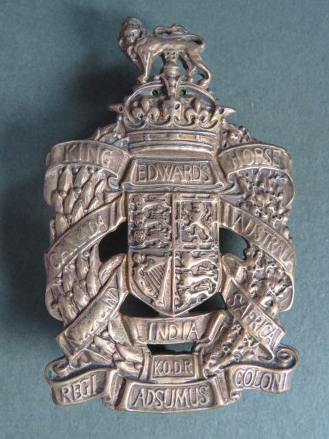 British Army King Edwards Horse (The King's Overseas Dominions Regiment) Cap Badge