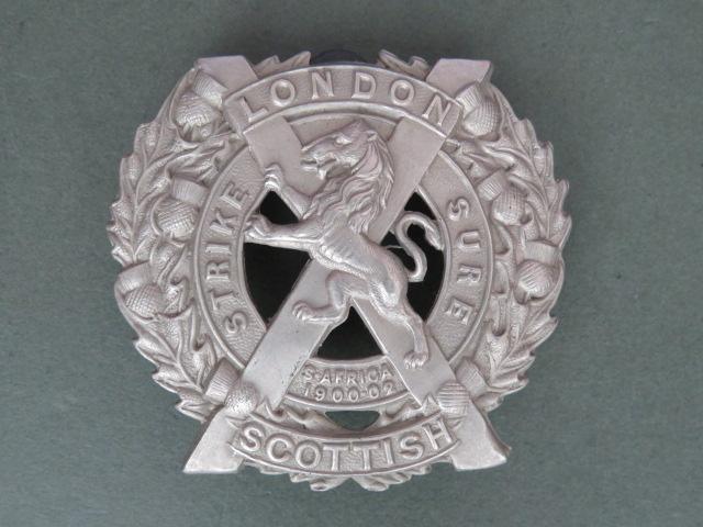 British Army The 14th London Regiment (London Scottish) Cap Badge