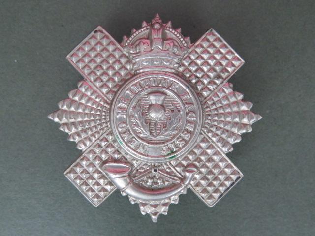 British Army The Royal Scots, 4th & 5th Battalions, Queen's Edinburgh Rifles Glengarry Badge