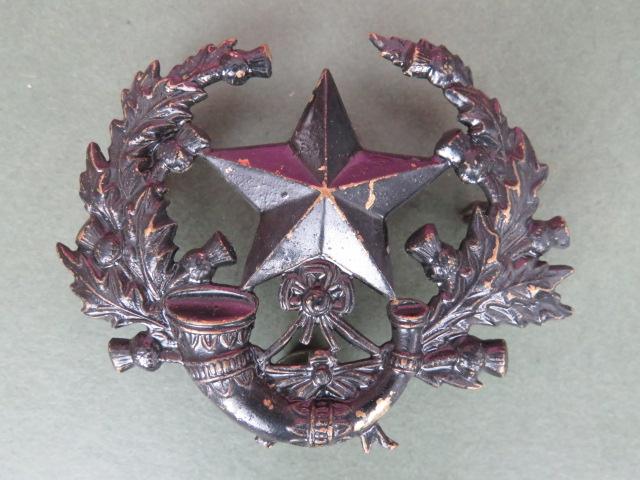 British Army Victorian Period Cameronians (Scottish Rifles) Cap Badge