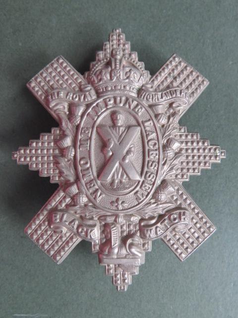 British Army Pre 1938 The Black Watch Glengarry Badge