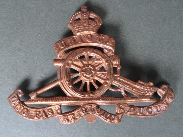 British Army Pre 1953 Royal Artillery Cap Badge