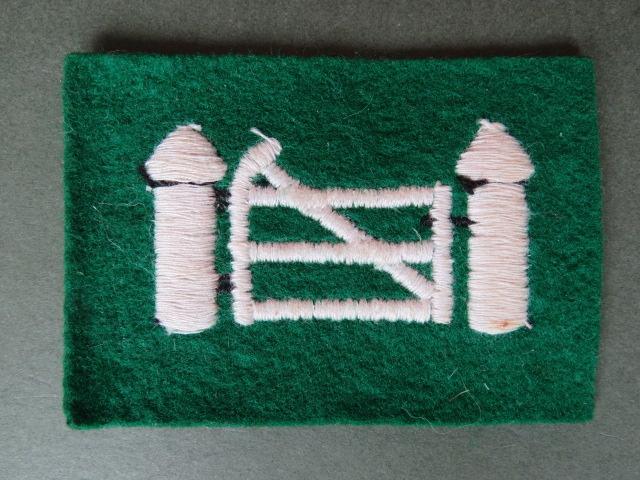 British Army WW2 Northern Ireland District Formation Sign