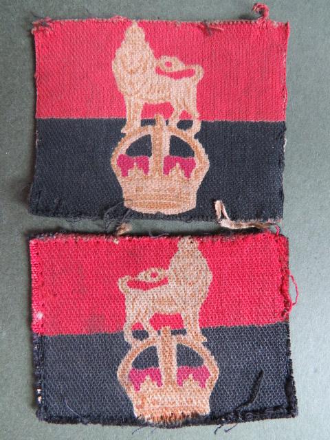 British Army Pre 1953 War Office Controlled Units Formation Signs