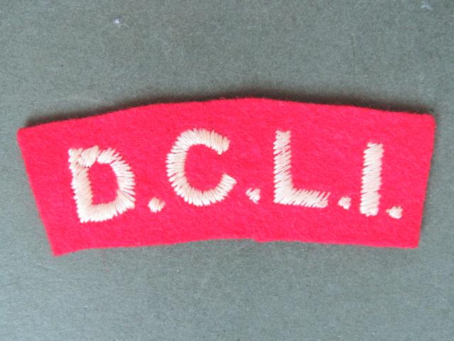 British Army WW2 The Duke of Cornwall's Light Infantry Shoulder Title