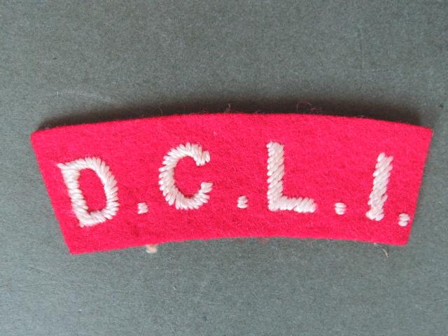 British Army WW2 The Duke of Cornwall's Light Infantry Shoulder Title