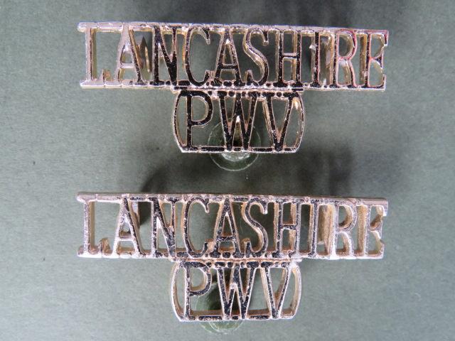 British Army The Lancashire Regiment (Prince of Wales's Volunteers) Shoulder Titles