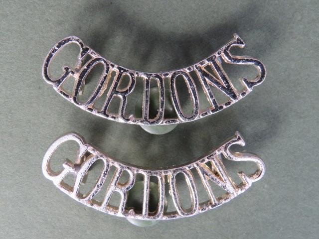 British Army The Gordon Highlanders Shoulder Titles