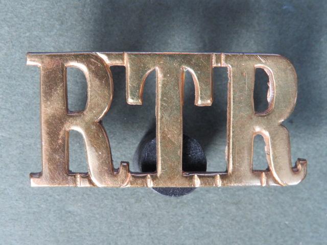 British Army Royal Tank Regiment Shoulder Title