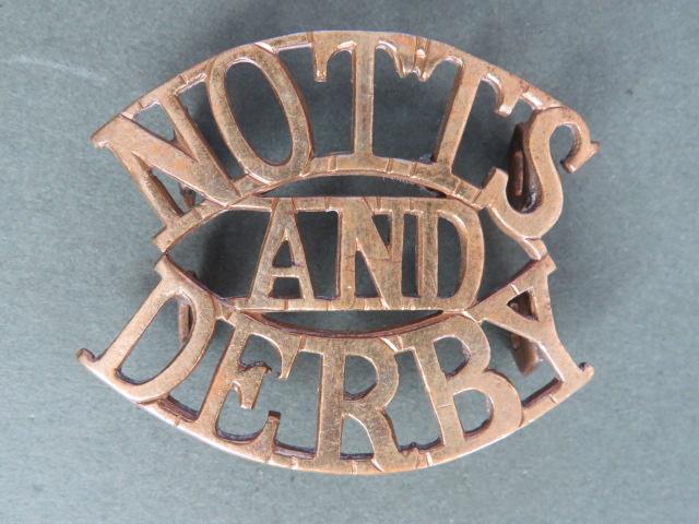 British Army The Sherwood Foresters (Nottinghamshire & Derbyshire Regiment) Shoulder Title