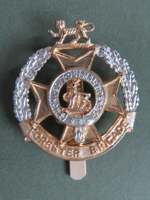 British Army The Forester Brigade Cap Badge