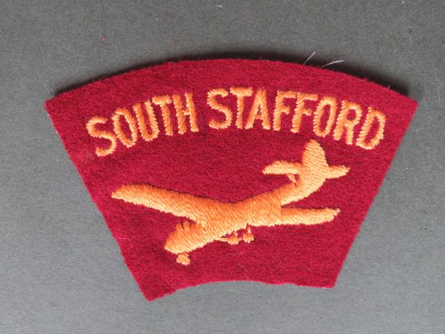 British Army 1950's South Staffordshire Regiment Shoulder Title