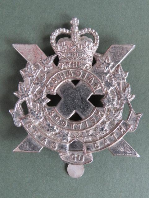 Canada Army The Canadian Scottish Regiment (Princess Mary's) Glengarry Badge