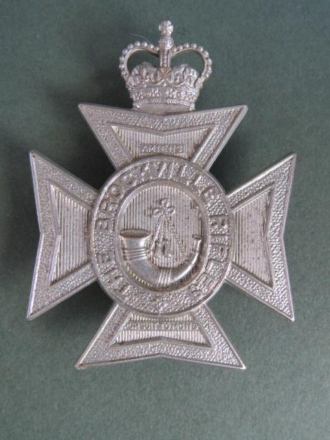 Canada Army The Brockville Rifles Cap Badge