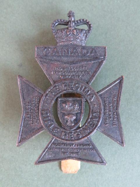 Canada Army The Regina Regiment Cap Badge