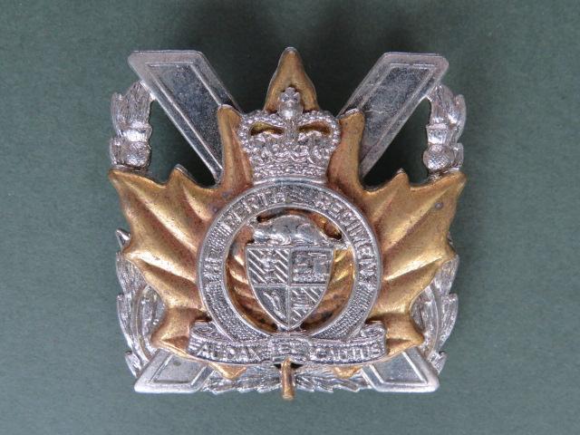 Canada Army The Perth Regiment Cap Badge