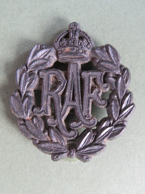 Royal Air Force WW2 Economy Cap Badge