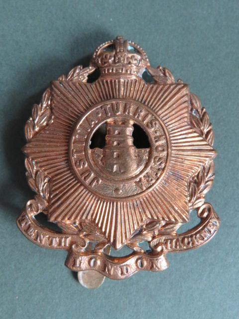 British Army The 10th London Regiment (Hackney) Cap Badge