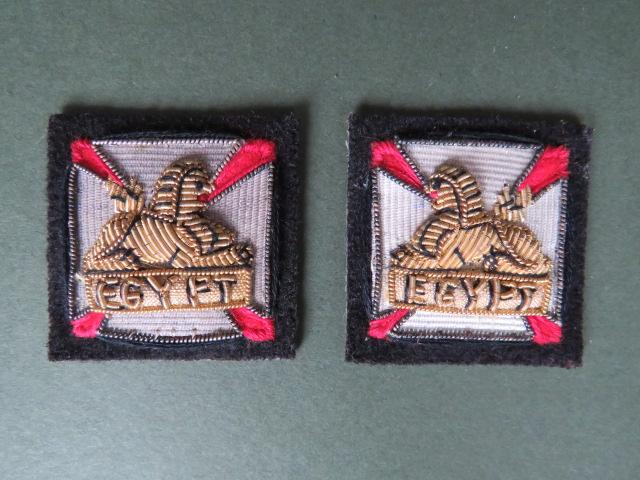 British Army Royal Regiment of Gloucestershire, Berkshire and Wiltshire Officers Mess Dress Collar Badges