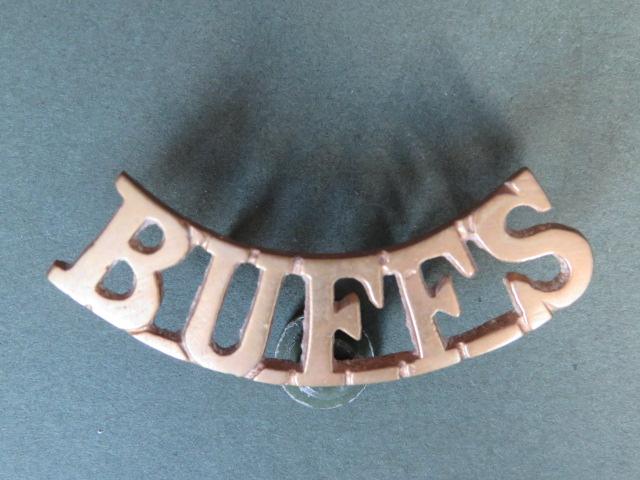 British Army The Buffs (Royal East Kent Regiment) Shoulder Title