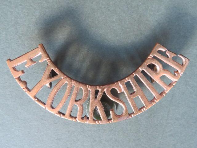 British Army The East Yorkshire Regiment Shoulder Title