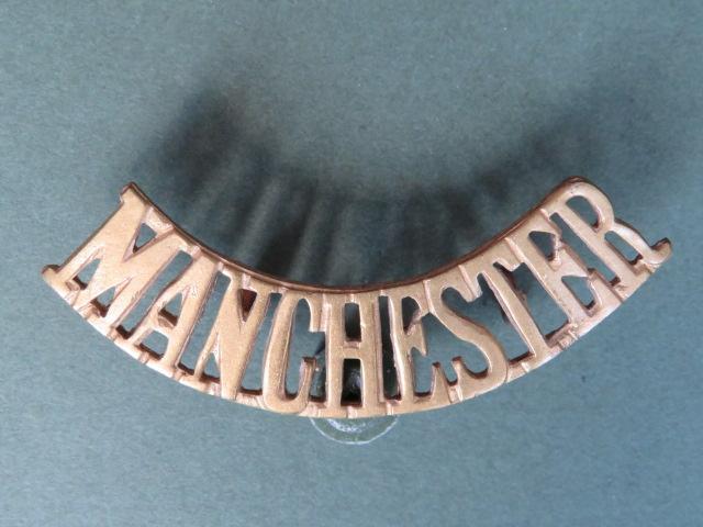 British Army The Manchester Regiment Shoulder Title