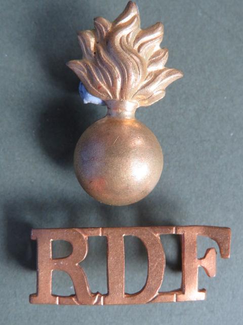 British Army The Royal Dublin Fusiliers Shoulder Title