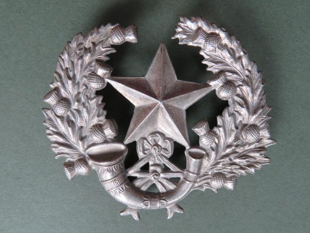 British Army Cameronians (Scottish Rifles) Cap Badge