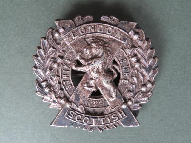 British Army The 14th London Regiment (London Scottish) Cap Badge