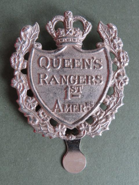 Canada Army The Queen's York Rangers (1st American Regiment (RCAC) Cap Badge